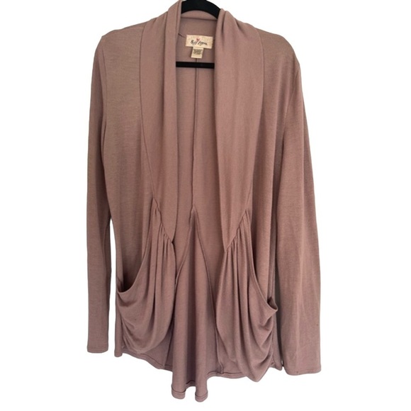 Self Esteem Sweaters - Self Esteem Shawl Collar Open Front Cardigan